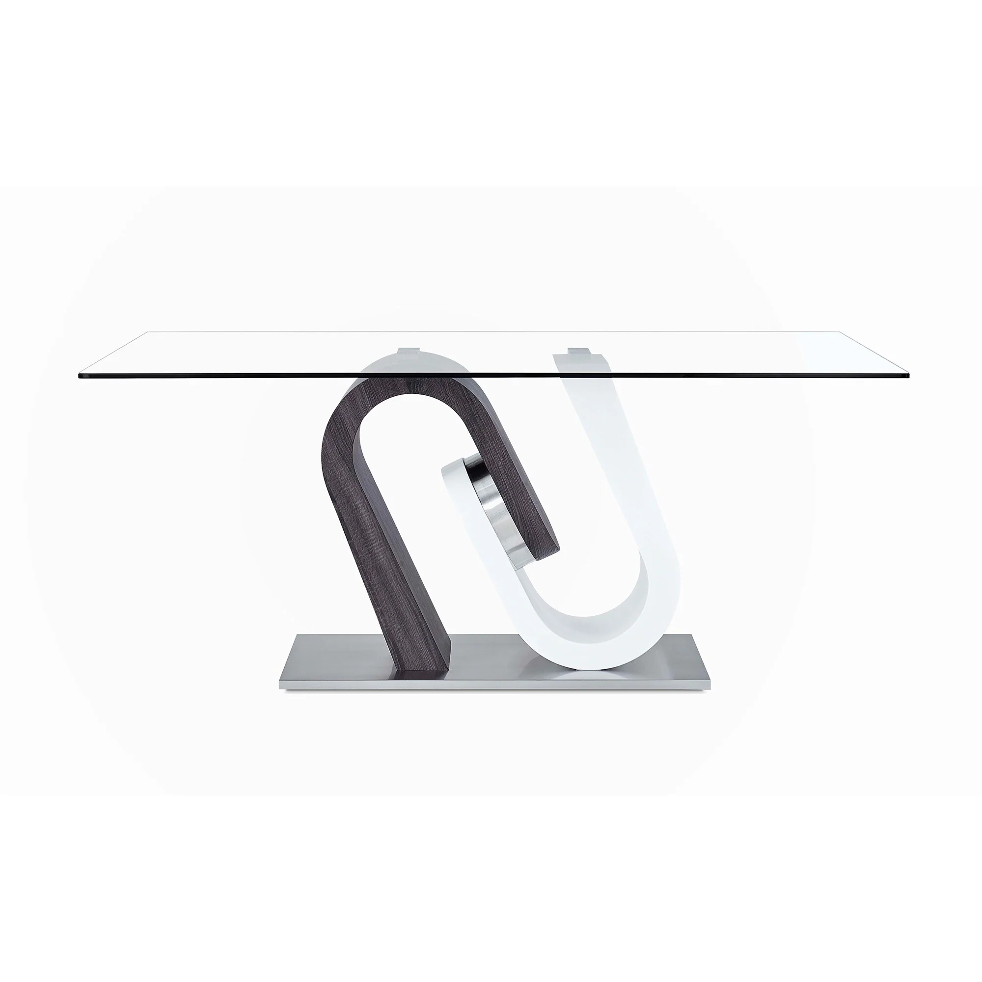 DINING Table,Grey And White Finish,only table