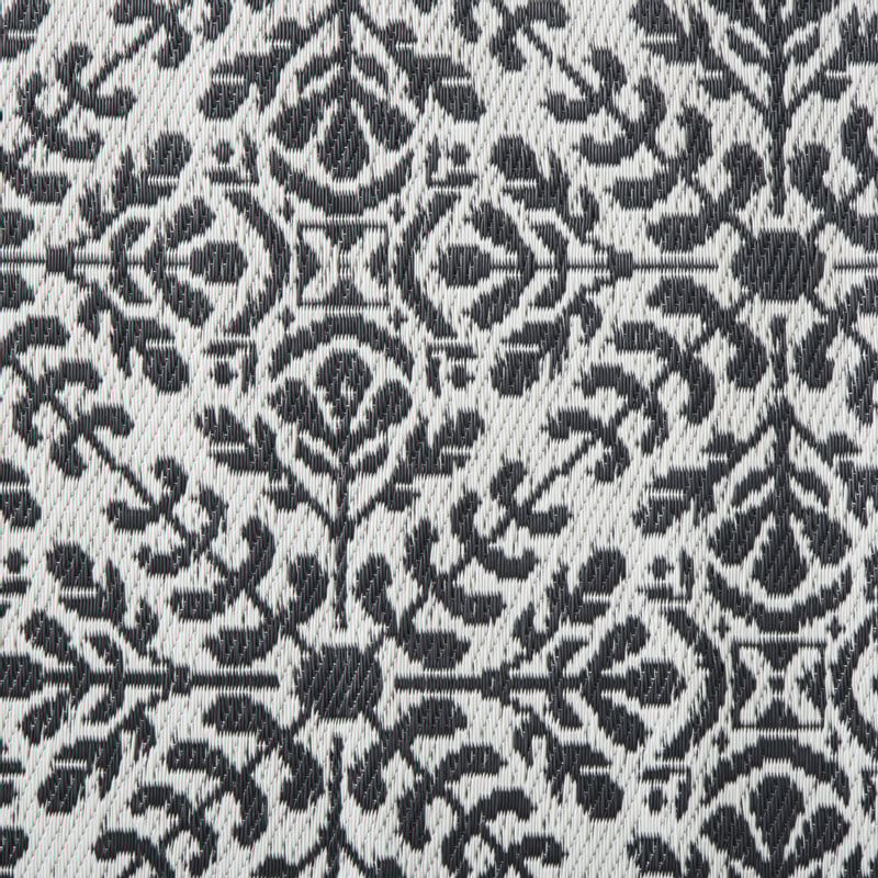 Buitenkleed ethnic - zwart - 160x230 cm