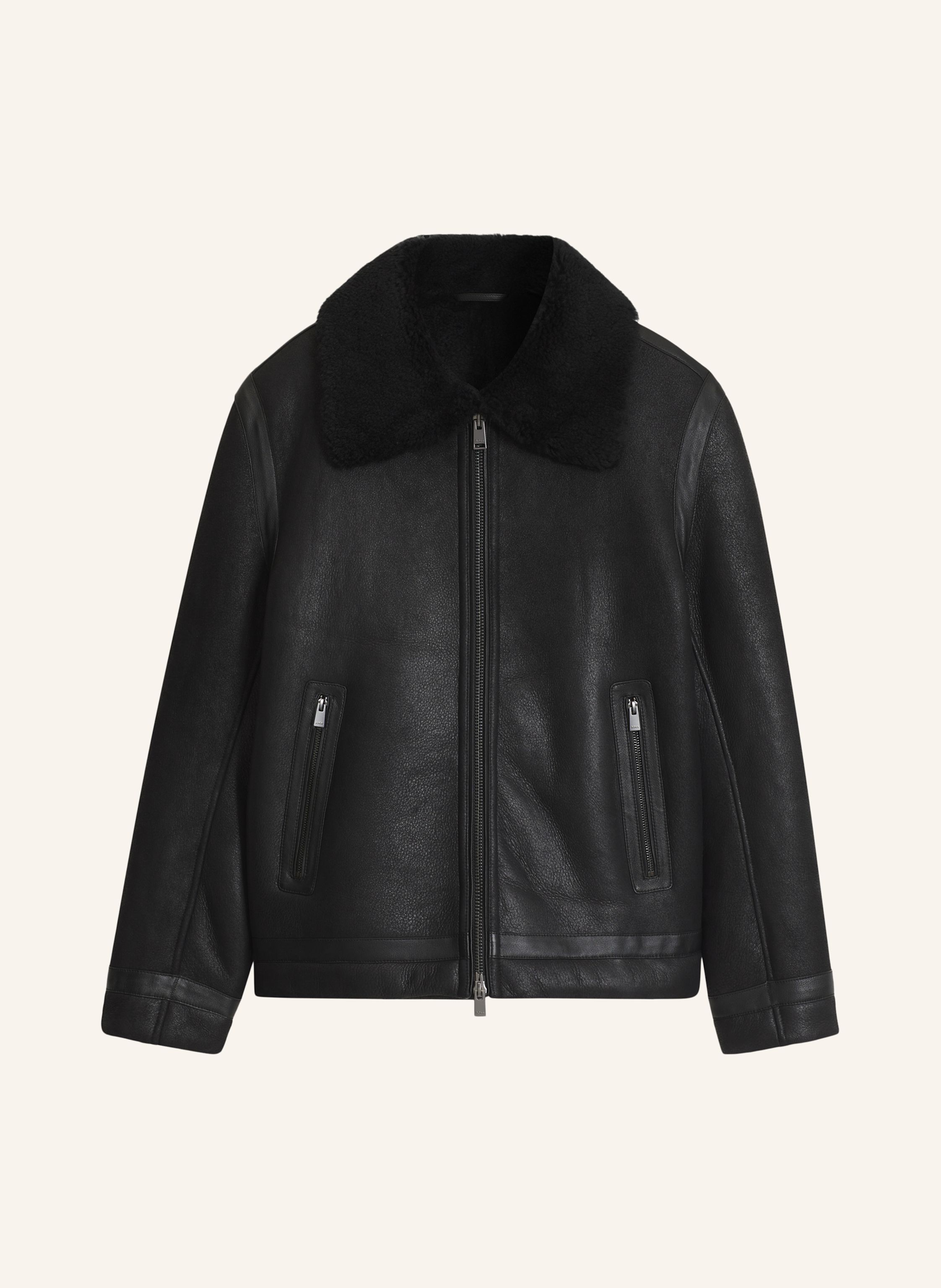 BOSS Lederjacke H-MORBIN