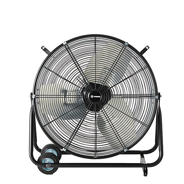 Brasseur d'air sur roulettes ø60 cm noir 2 vitesses