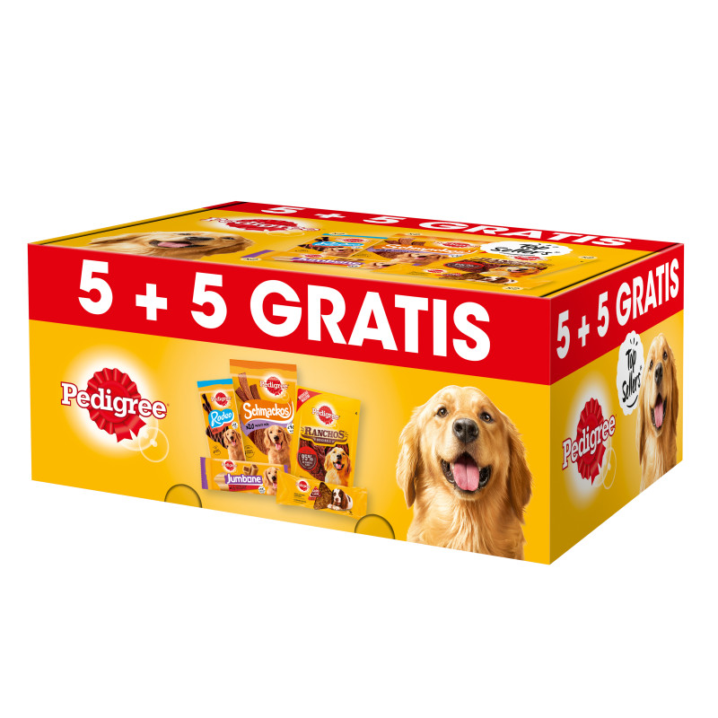 Boîte de snacks 5   5 gratuits PEDIGREE