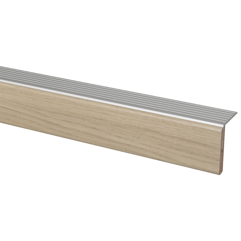 Profilé de finition pour escalier Chêne beige 130 x 5 cm CANDO
