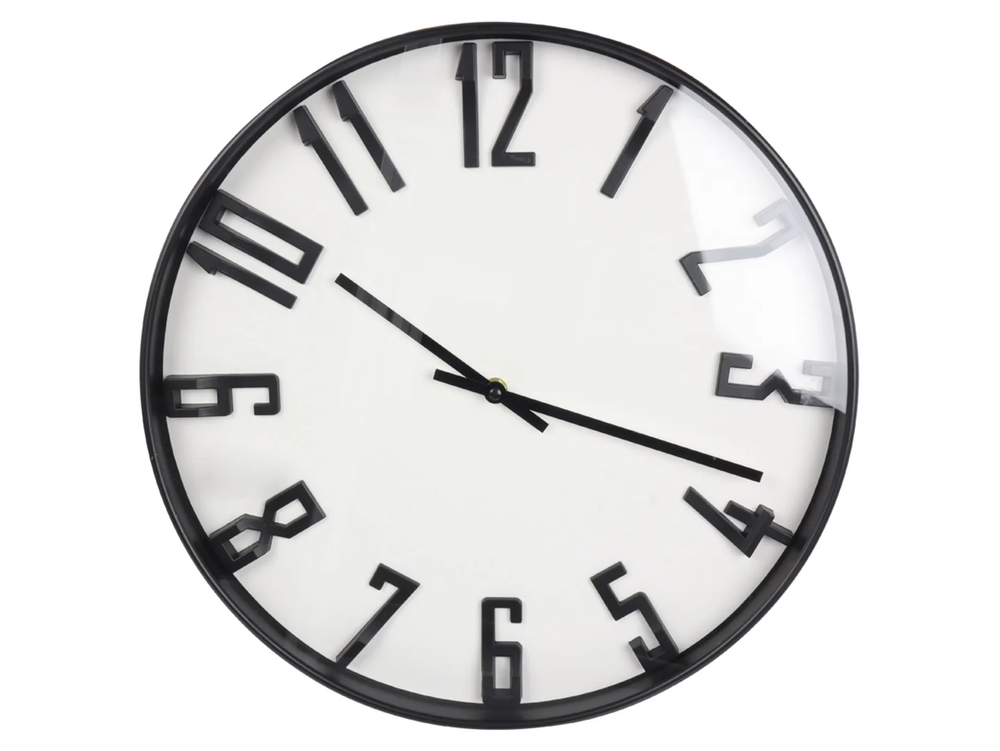 Zegar ścienny Hobart White 40 cm biały