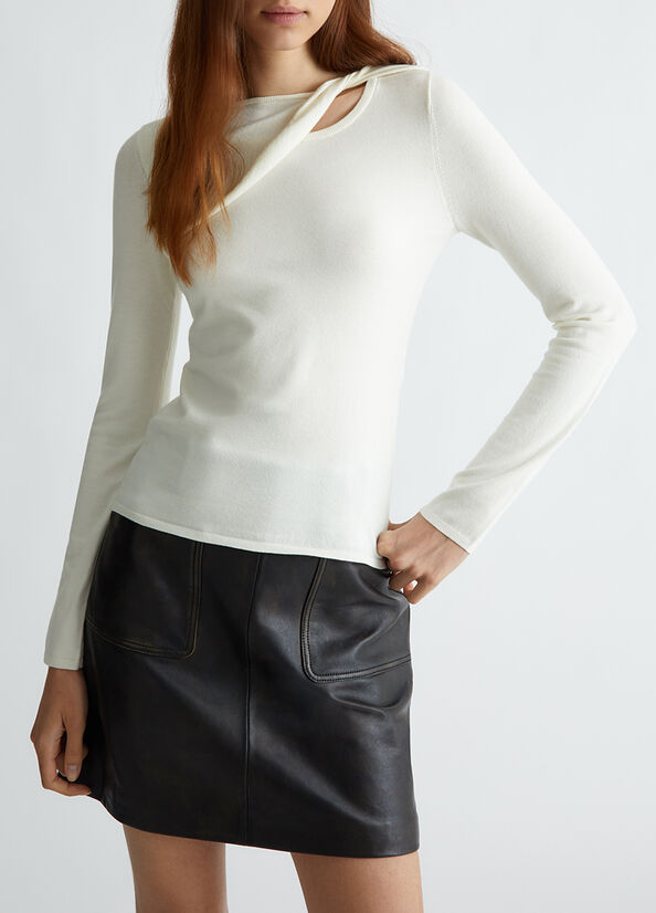 Maglia con cut-out