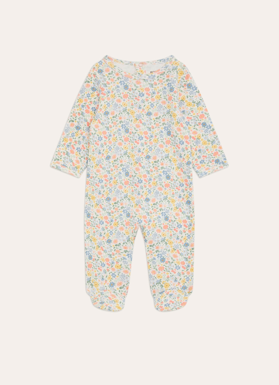 GRENOUILLÈRE IMPRIMÉE FLEURS ET FRUITS MULTICOLORE