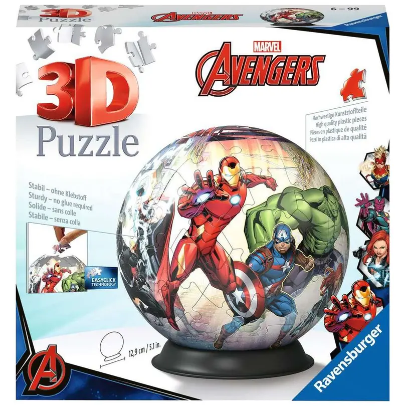 3D-Puzzle 72-teilig Marvel Avengers