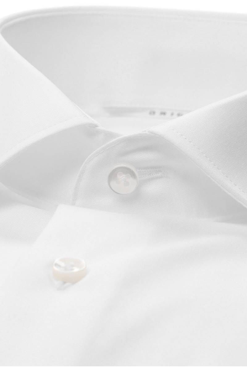 ETERNA Comfort Fit Hemd weiss, Einfarbig
