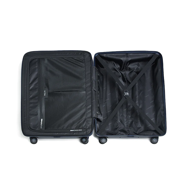 The Milan – Marine Medium Expandable Checked-In Suitcase