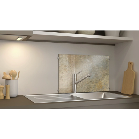 Glasboard »Golden Marble«, mehrfarbig, Glas