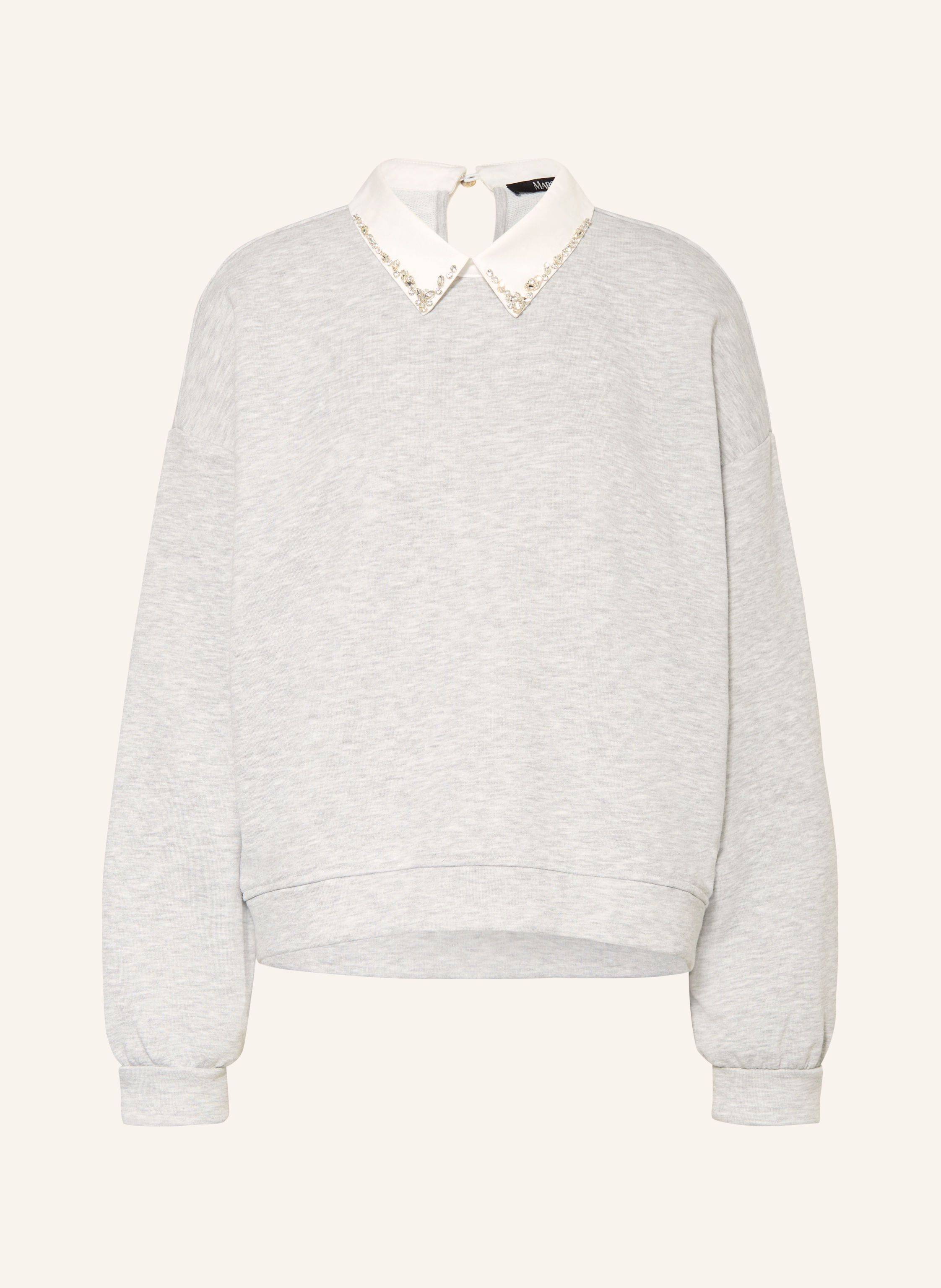 MARC AUREL Sweatshirt mit Schmucksteinen