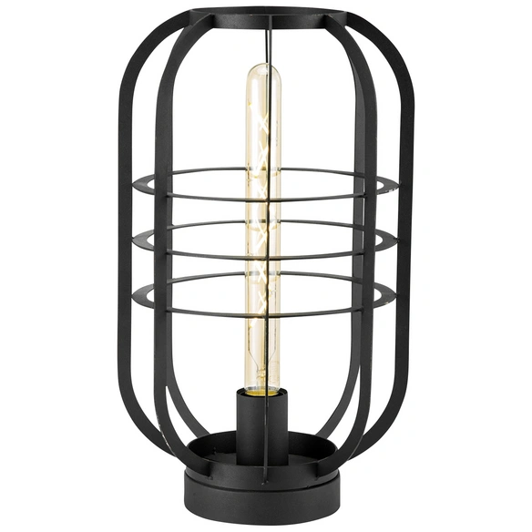 Tischleuchte »NERO«, E27, Höhe: 43 cm
