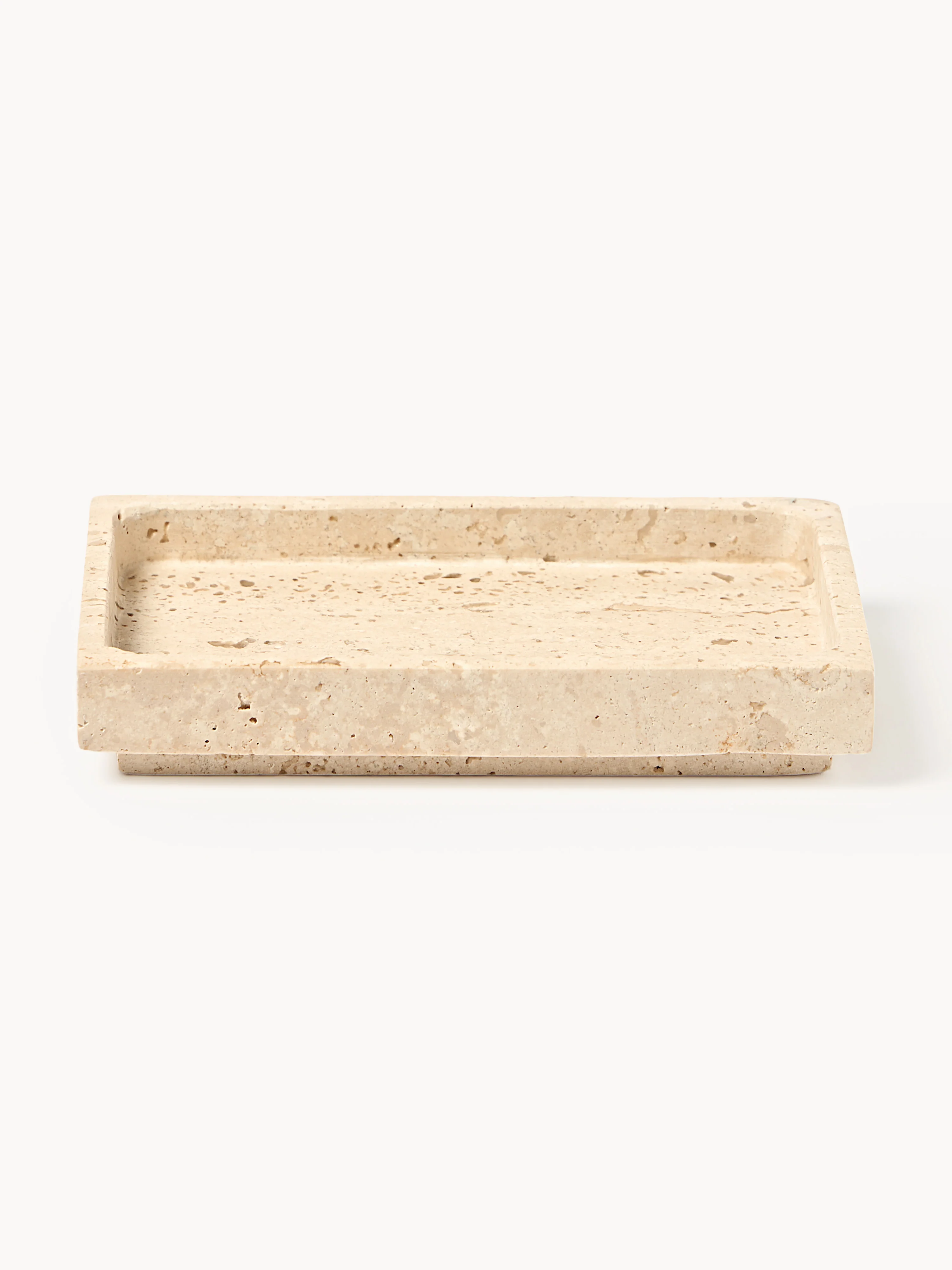 Seifenschale Susan aus Travertin