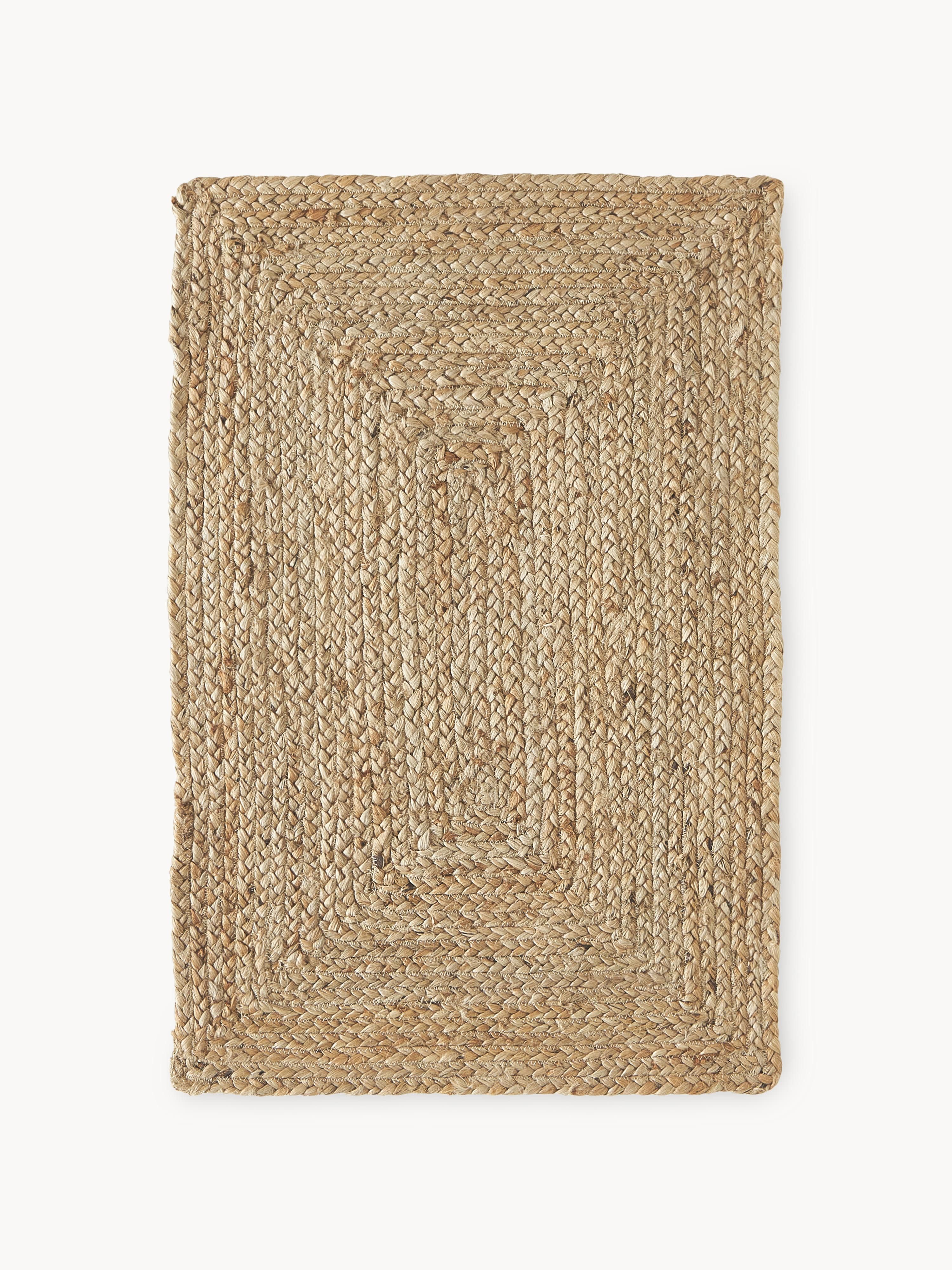 Handgefertigter Jute-Teppich Sharmila