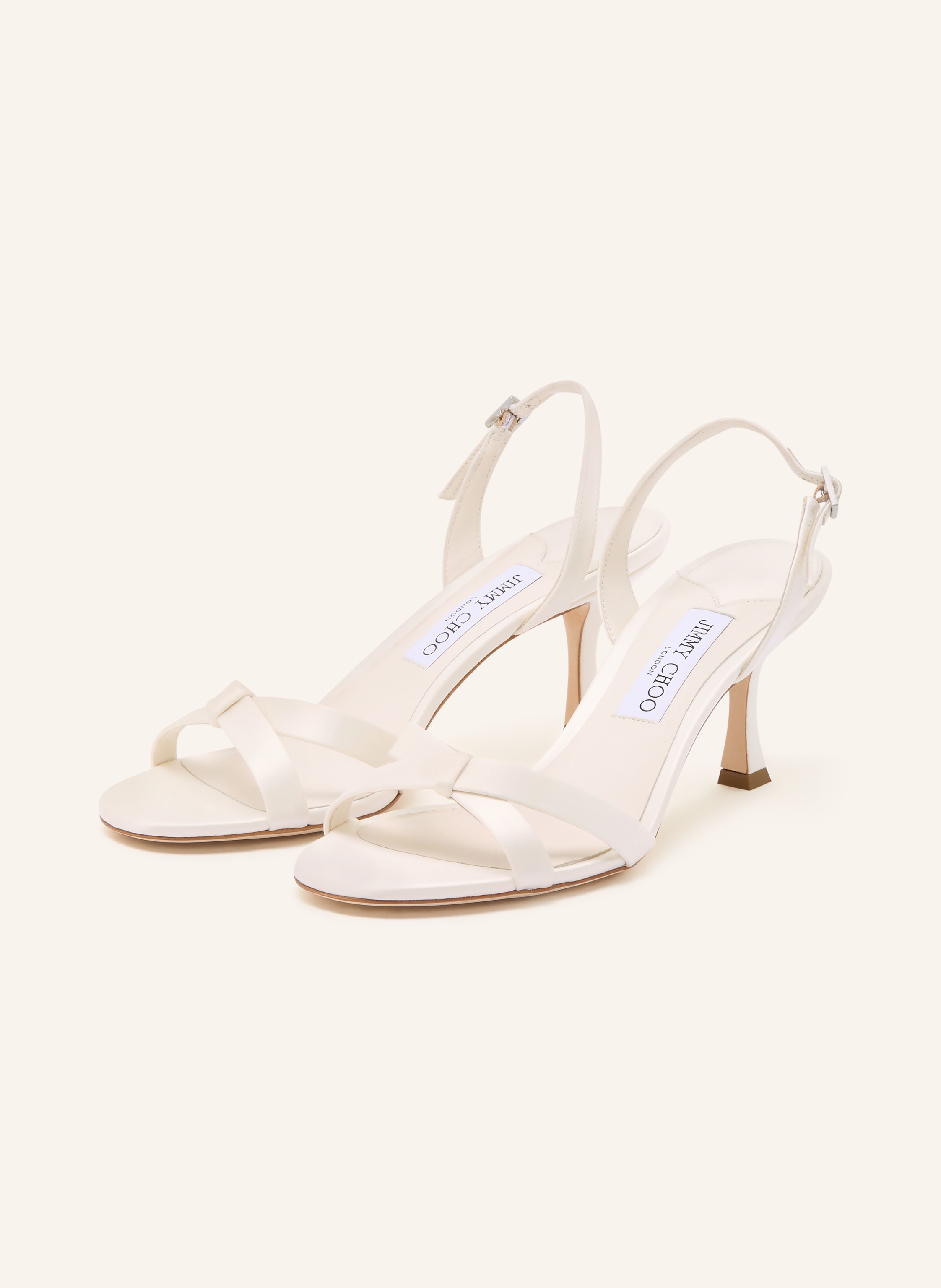 JIMMY CHOO Sandaletten ELSY mit Schmucksteinen