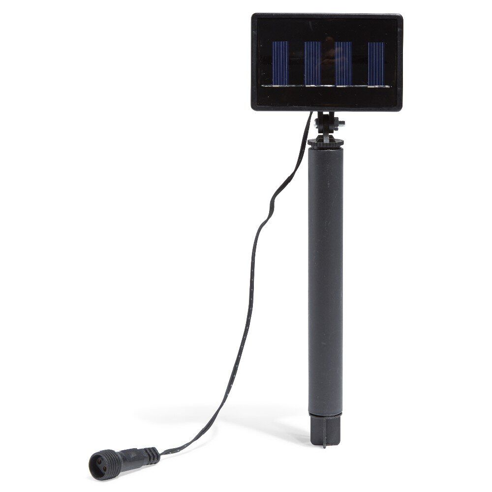Guirlande solaire guinguette 50LED multicolore design ampoule 5,8m