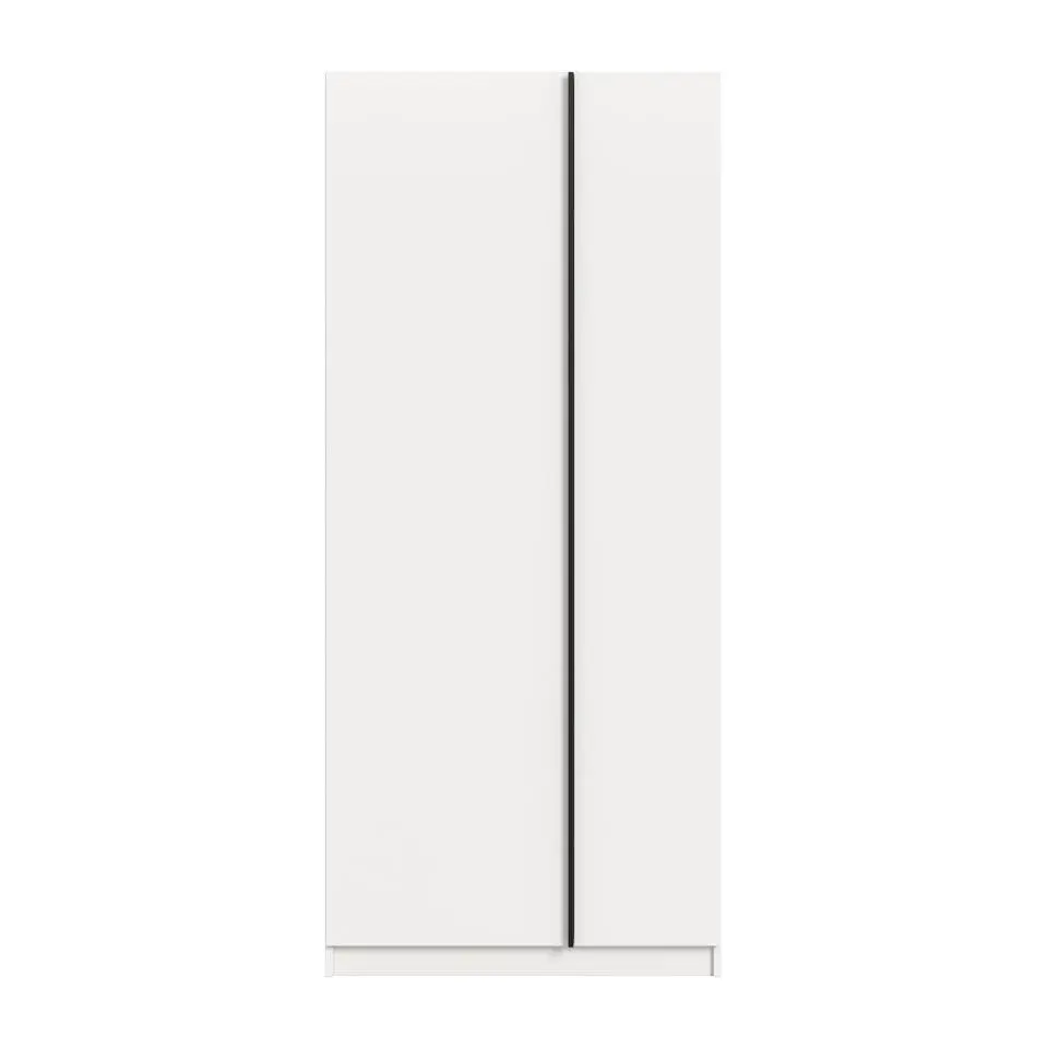 Hioshop Oakland kledingkast 2 deuren wit
