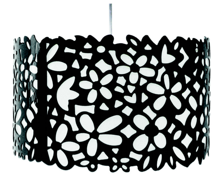 Lampa wisząca chromowana-czarna SIMONA 3xE14x40W Candellux