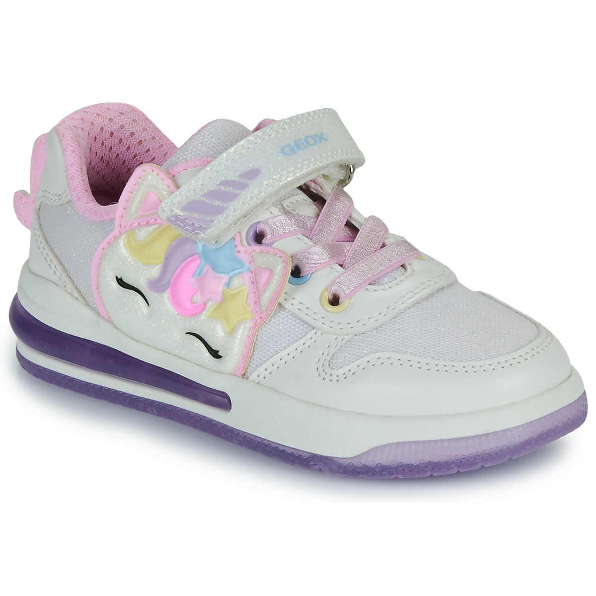 Geox - J SKETLITE GIRL B - White