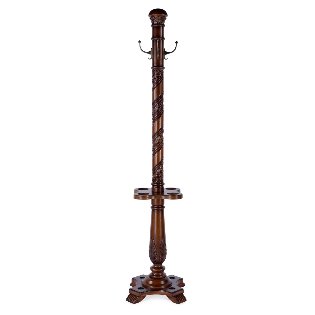 Laird Free-Standing Coat Rack With Umbrella Holder
