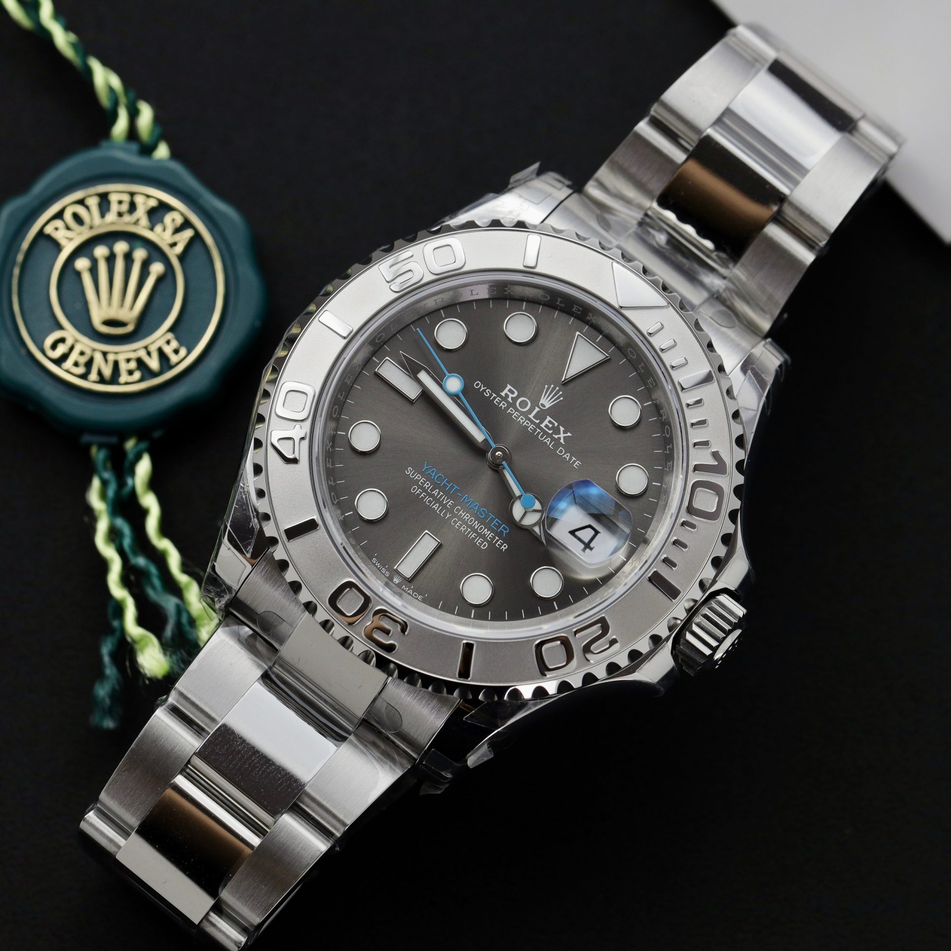 Rolex Yacht-Master 126622 904L Steel Grey Dial 40mm Oyster Super Clone