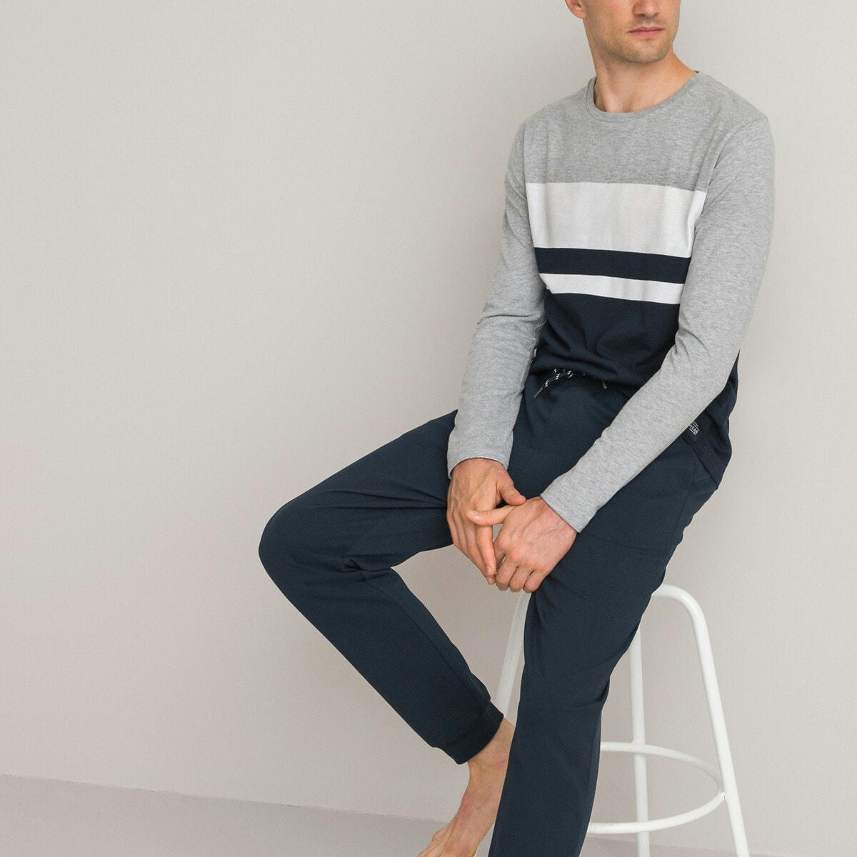 Pyjama color block, en coton bio