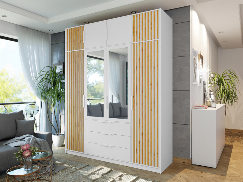 Szafa Bali Lux 4D z nadstawką