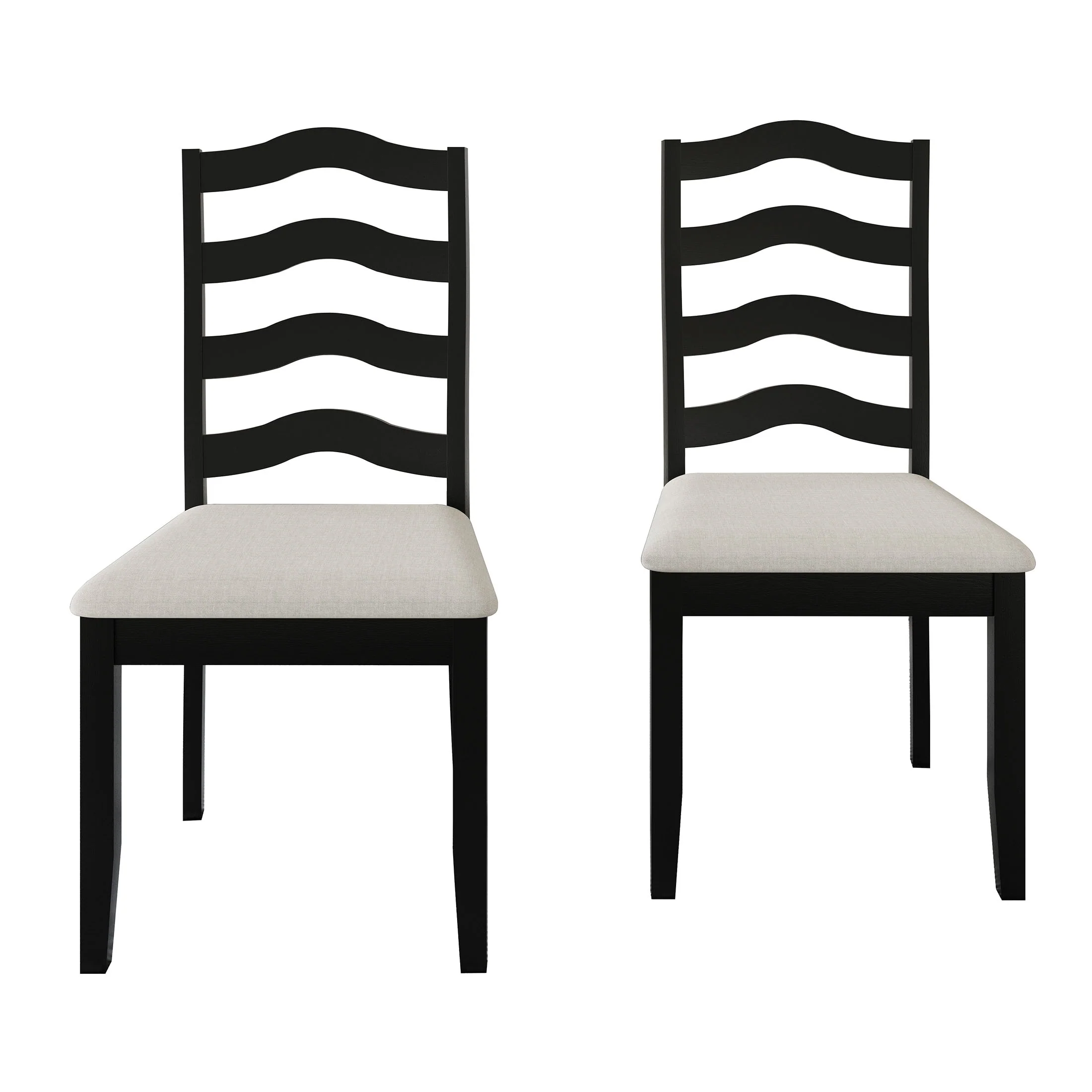 CraftPorch Sophistique Wooden Dining Chairs (Set of 2) - N/A
