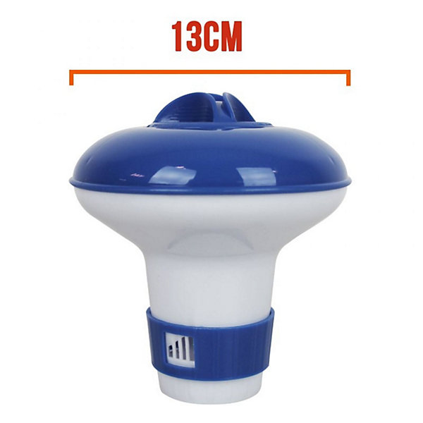 Diffuseur de chlore et de brome flottant réglable - Diam 13 cm - Linxor
