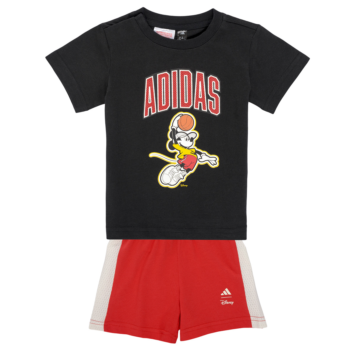 adidas - ADIDAS DISNEY MICKEY MOUSE T-SHIRT SET - Black / Red / Mickey