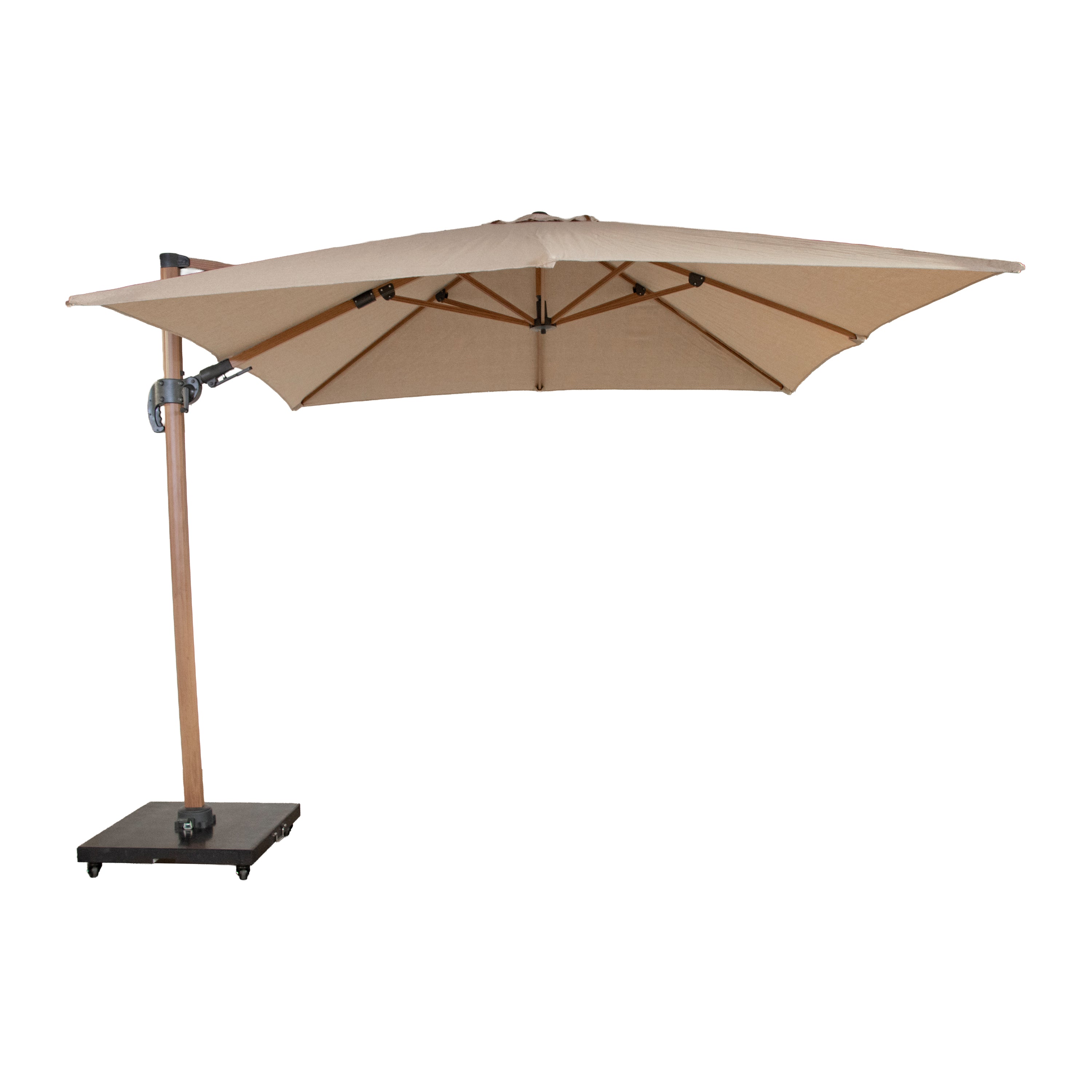 SenS-Line Jamaica Zweefparasol 300 x 300 cm - Zand