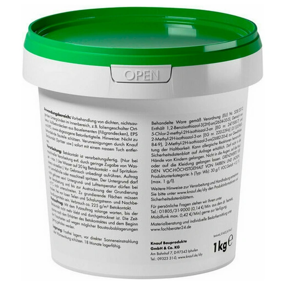 Grundierung »Betokontakt«, für Wand und Decke, 1 kg