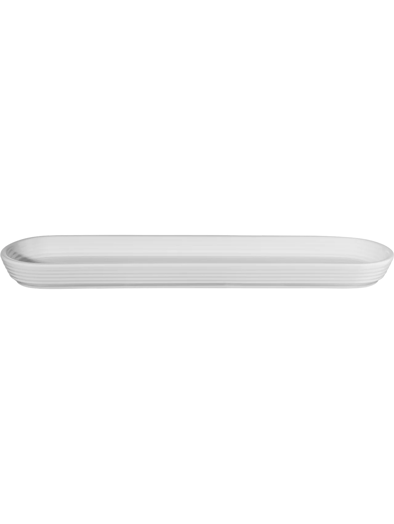 baguetteschale, white