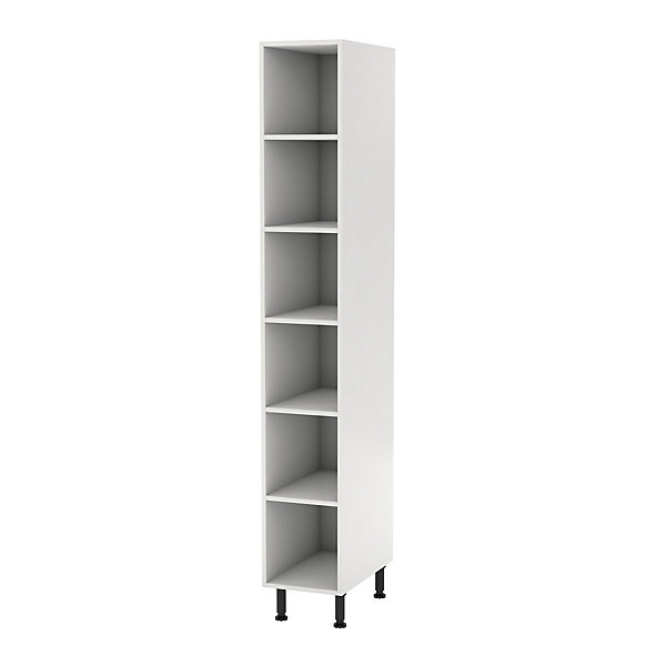 Colonne de cuisine avec tablettes GoodHome blanc L. 30 x H. 234 cm