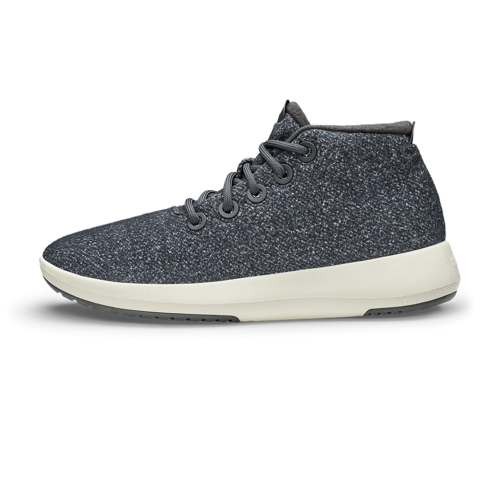 Men's Wool Runner-up Mizzle - Dark Grey (Natural White Sole)