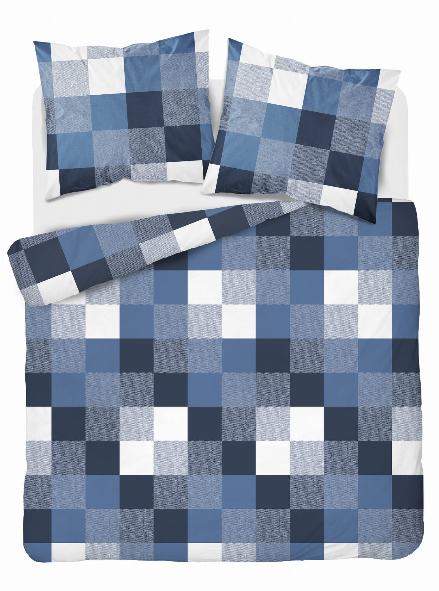 Komplet pościeli piksele 220x200 3-częściowy