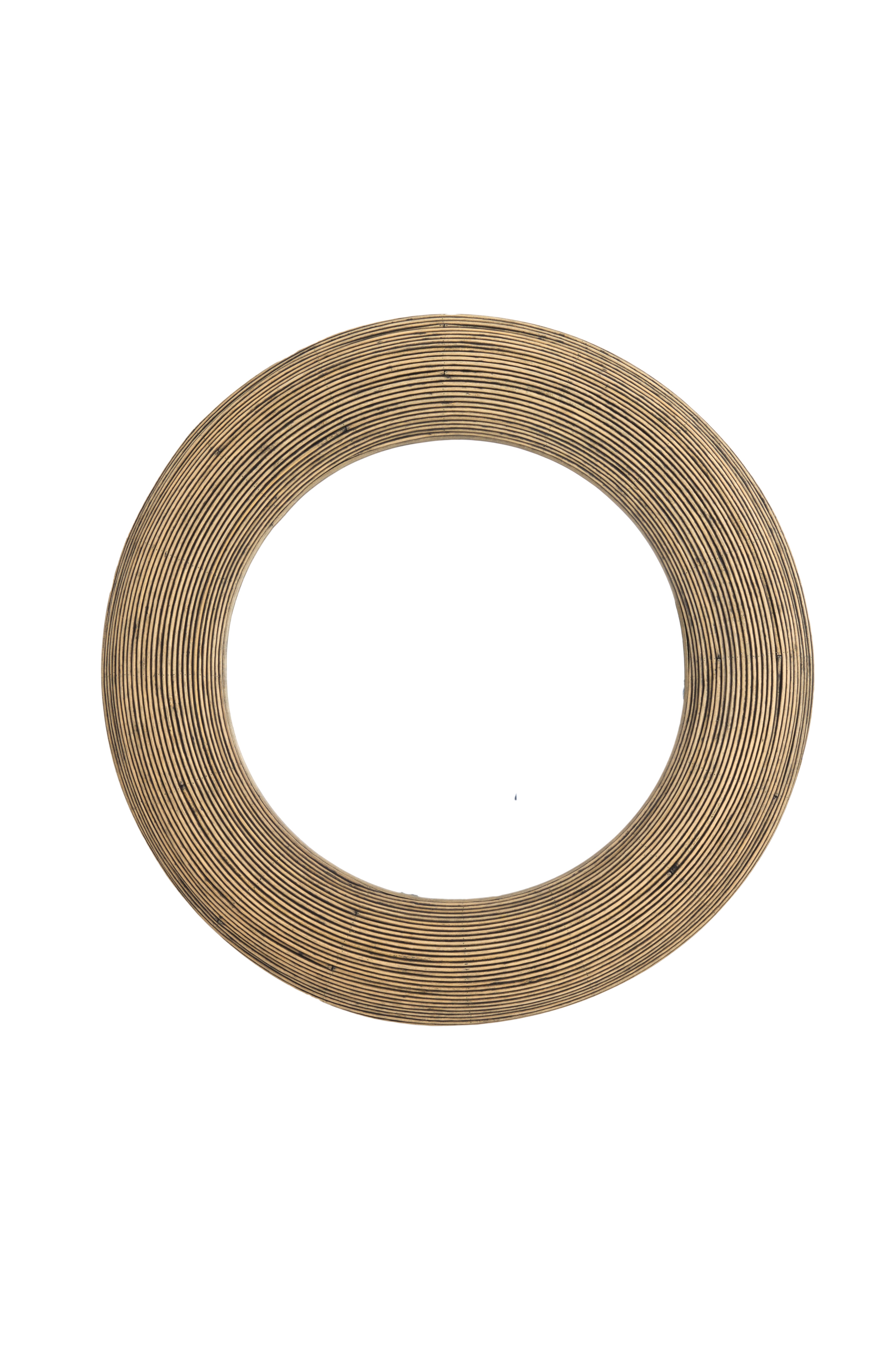 Light & Living spiegel PIEDRE - 71x4.5x71cm - bruin
