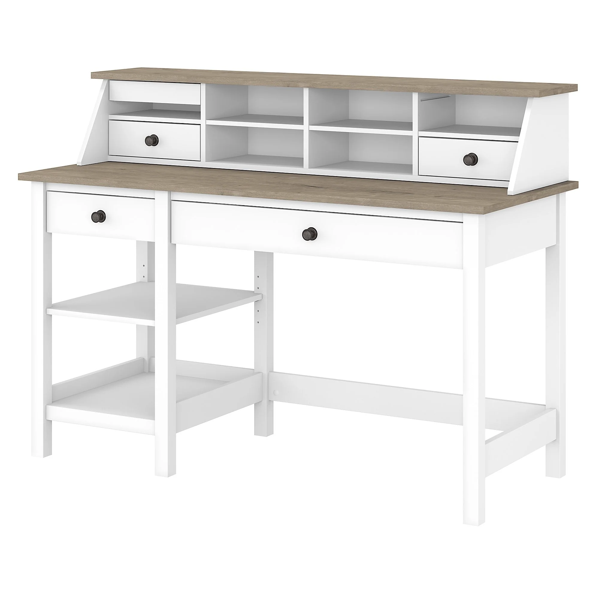 Mayfield 54W Computer Desk with Desktop Organizer by Bush Furniture