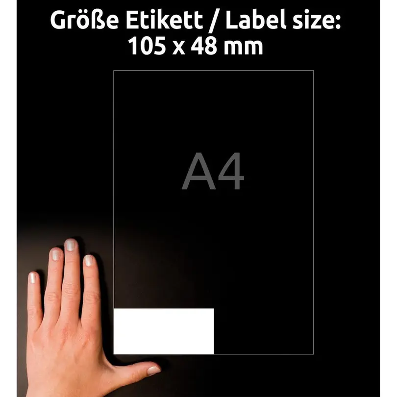 Etiketten 20er-Set L7875-20