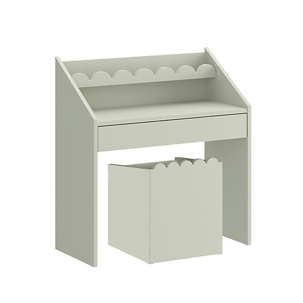 Bureau 1 tiroir avec chaise Bellamy Book Nook Vert