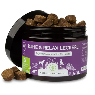 Wolfsbacher Natur Leckerli Calm & Relax Dog Snacks