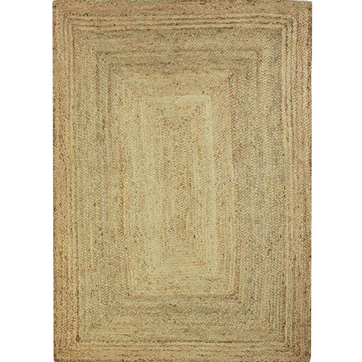 VEGETAL - Tapis en jute tressé naturel 120x170