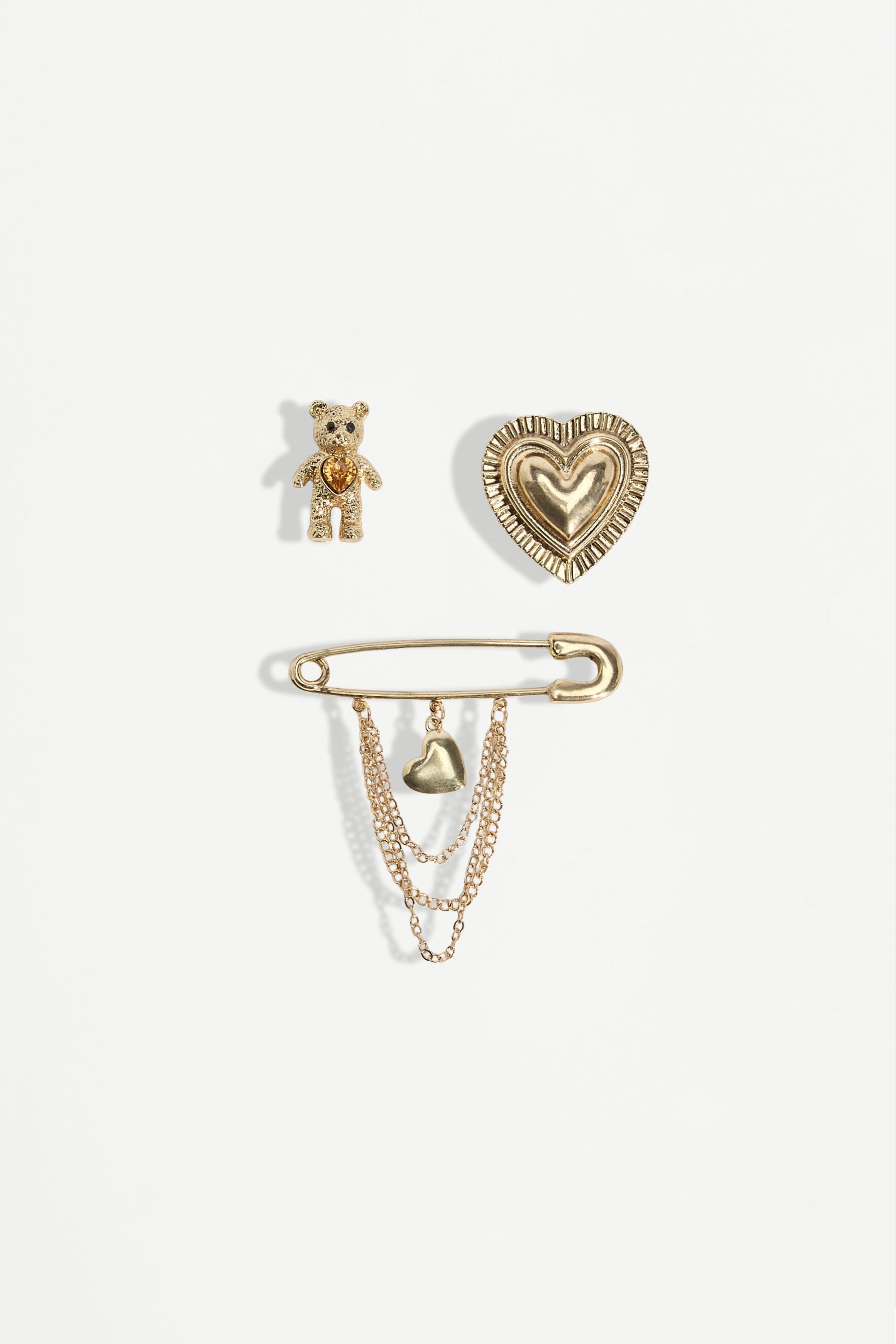 Broches combinados (Pack 3)