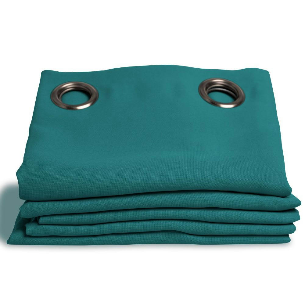 - Rideau occultant bleu 140 x 260