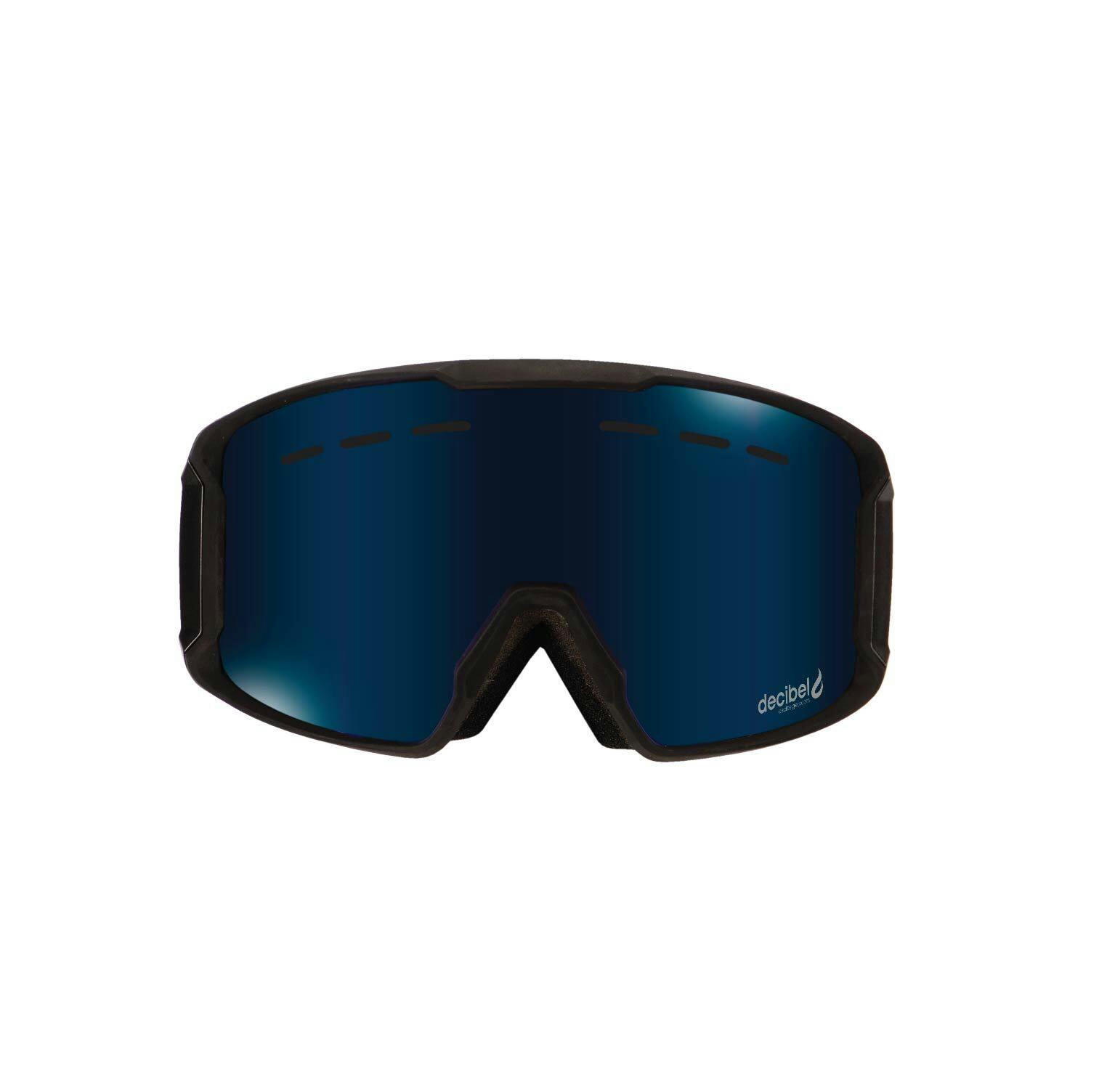 Decibel Freeride XL Men's/Women's Ski/Snowboard Goggles, Anti-Fog Lens & UV Protection