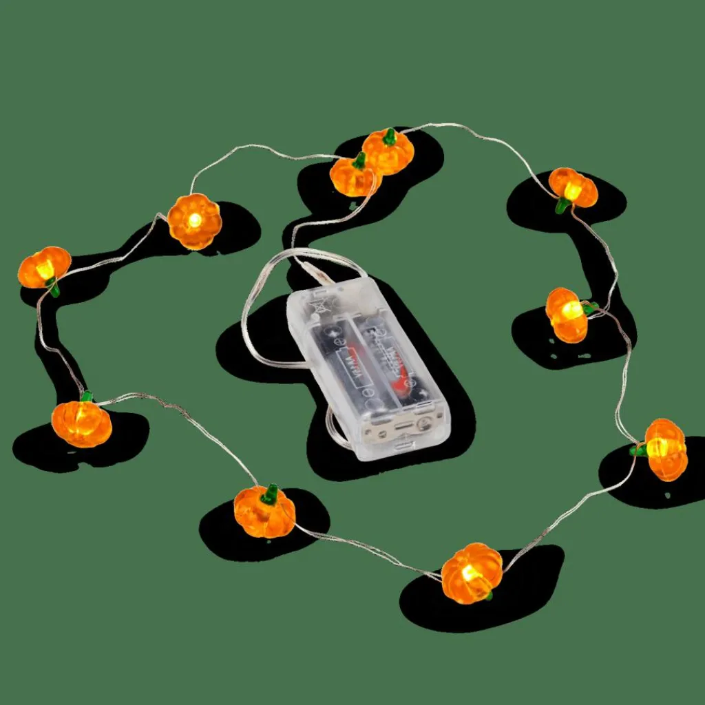 Halloween|Automne^CASA PUMPKIN Guirlande Lumineuse Orange
