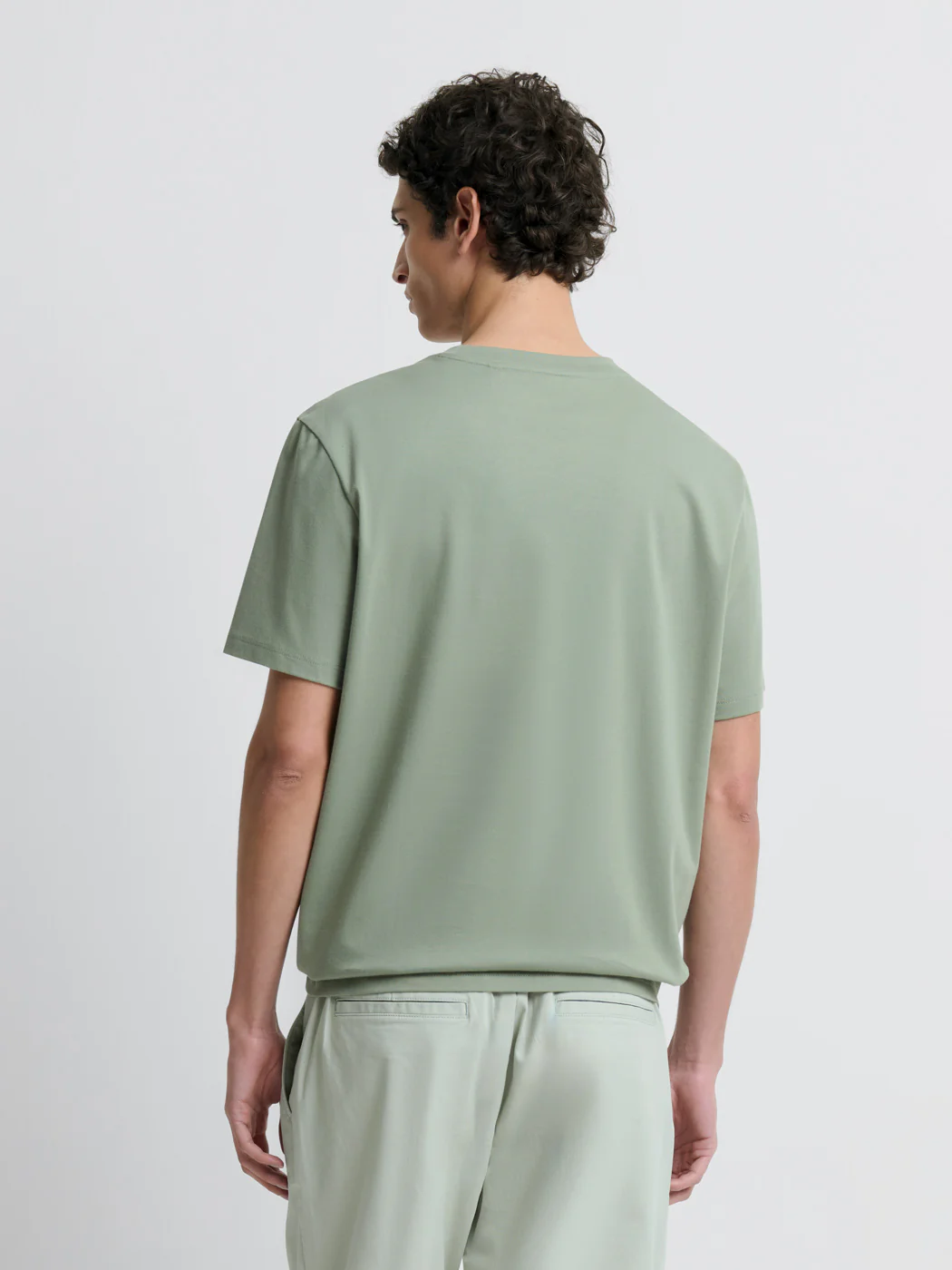 T-shirt col rond fleuri