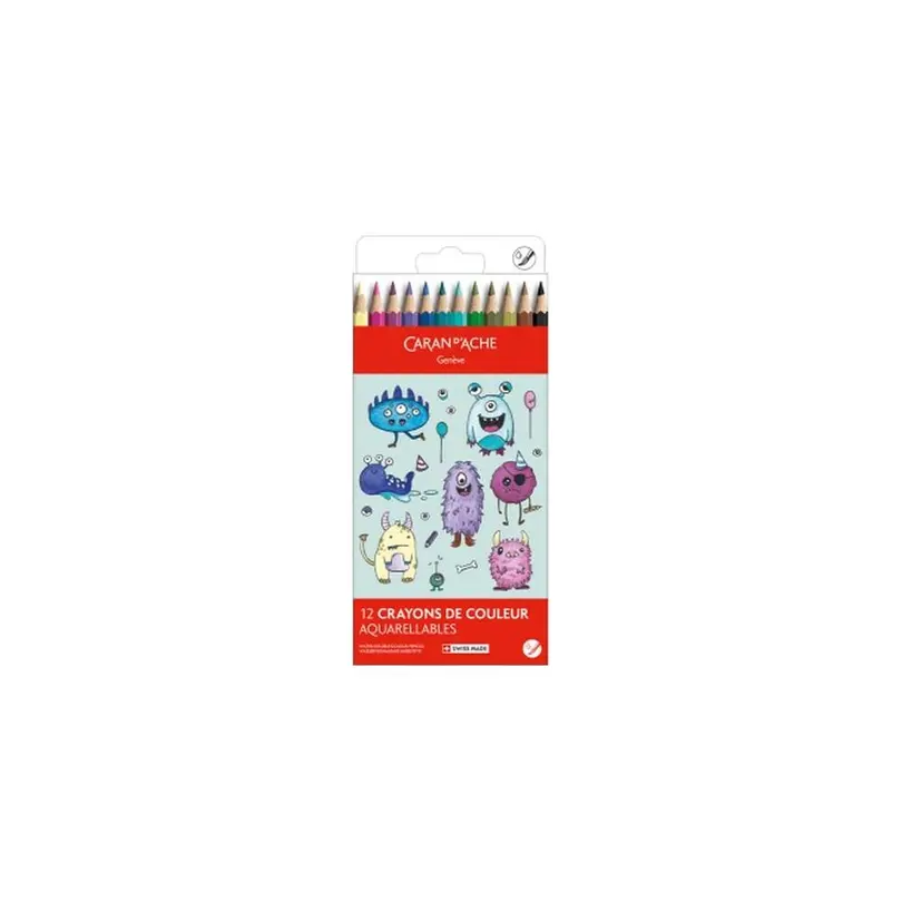 Farbstift-Set 12er-Set Kawaii Monsters