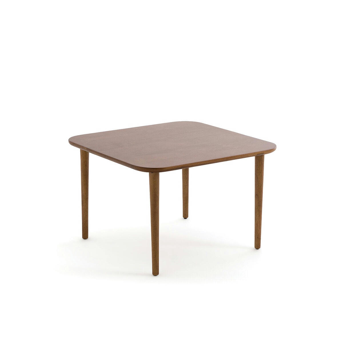 Table basse carrée noyer massif, Marlo
