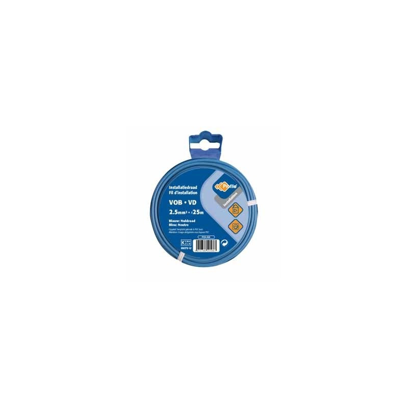 Câble VOB 2.5 mm² bleu 25 m PROFILE