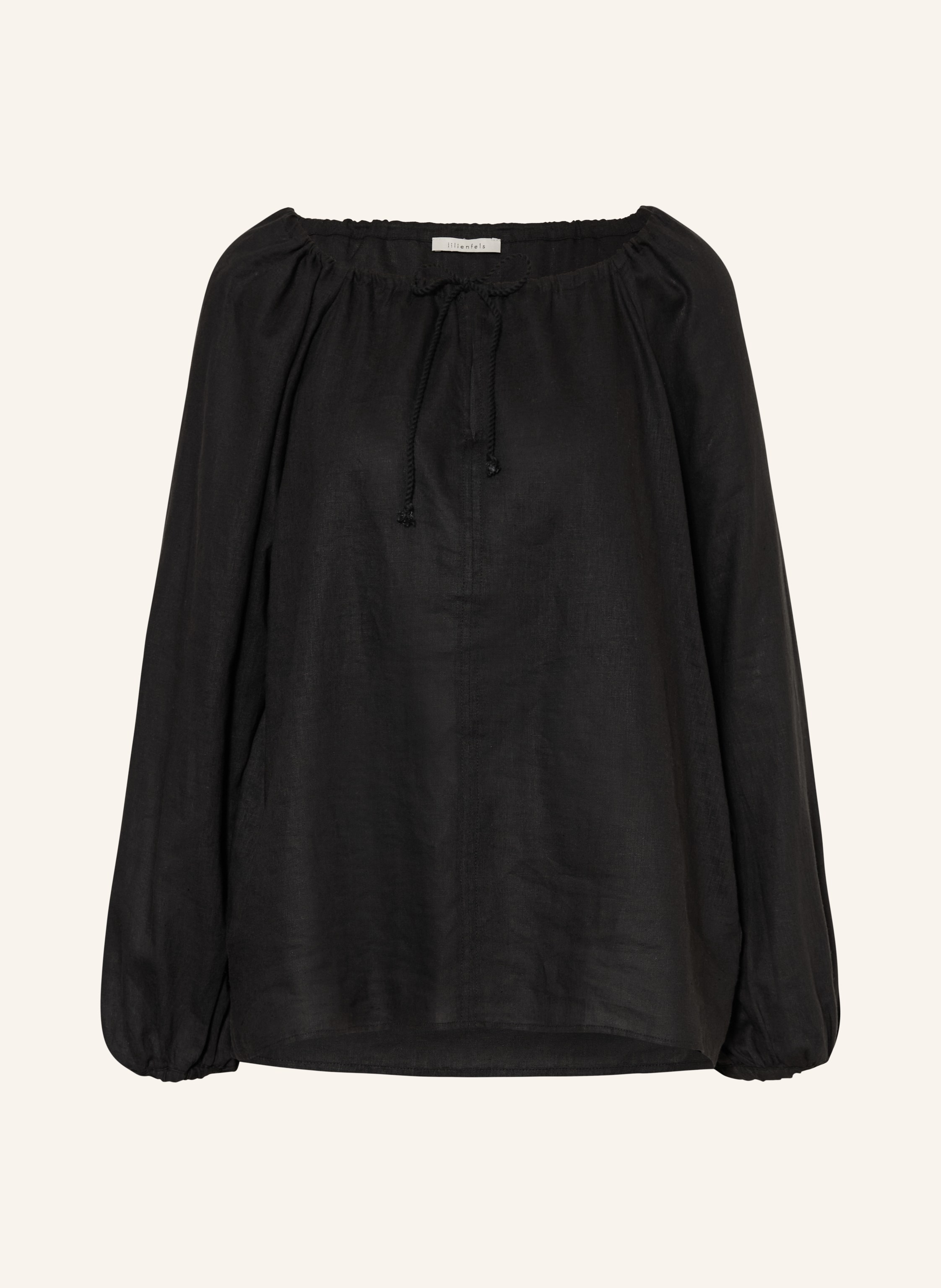 lilienfels Blusenshirt mit Leinen